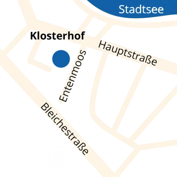 Anfahrtskarte Sanitätshaus PMZ Bad Waldsee
